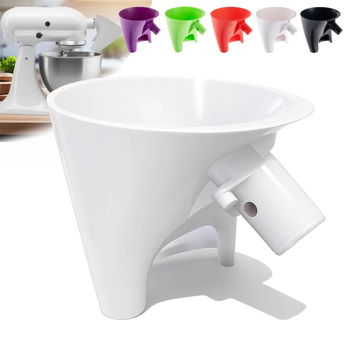 Flour Funnel for Stand Mixers